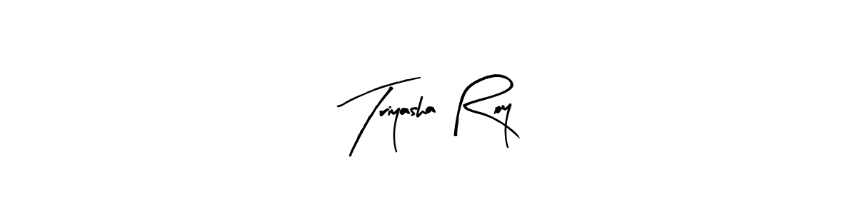 Also You can easily find your signature by using the search form. We will create Triyasha Roy name handwritten signature images for you free of cost using Arty Signature sign style. Triyasha Roy signature style 8 images and pictures png