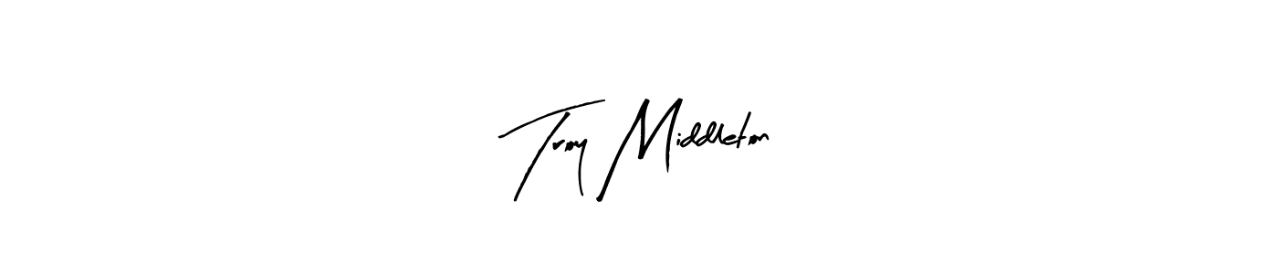 Best and Professional Signature Style for Troy Middleton. Arty Signature Best Signature Style Collection. Troy Middleton signature style 8 images and pictures png