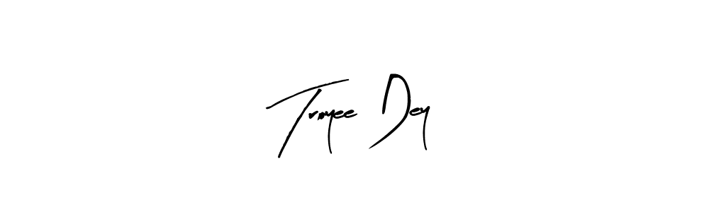 Also You can easily find your signature by using the search form. We will create Troyee Dey name handwritten signature images for you free of cost using Arty Signature sign style. Troyee Dey signature style 8 images and pictures png