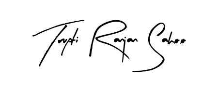 Explore multiple handwriting variations for Trupti Ranjan Sahoo including this stunning Arty Signature design. Free to use across all platforms. Trupti Ranjan Sahoo signature style 8 images and pictures png