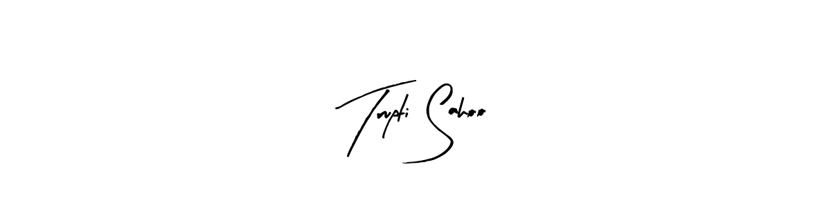 Here are the top 10 professional signature styles for the name Trupti Sahoo. These are the best autograph styles you can use for your name. Trupti Sahoo signature style 8 images and pictures png