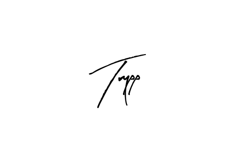 How to Draw Trypp signature style? Arty Signature is a latest design signature styles for name Trypp. Trypp signature style 8 images and pictures png