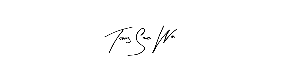 Make a beautiful signature design for name Tsang Sze Wa. Use this online signature maker to create a handwritten signature for free. Tsang Sze Wa signature style 8 images and pictures png