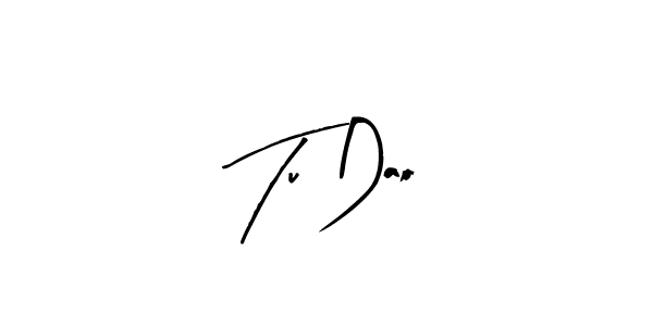 Use a signature maker to create a handwritten signature online. With this signature software, you can design (Arty Signature) your own signature for name Tu Dao. Tu Dao signature style 8 images and pictures png