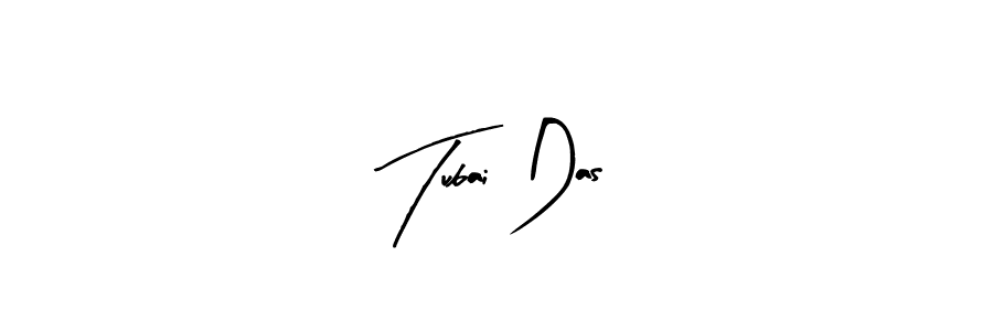 Design your own signature with our free online signature maker. With this signature software, you can create a handwritten (Arty Signature) signature for name Tubai Das. Tubai Das signature style 8 images and pictures png