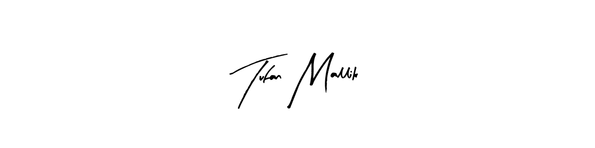 The best way (Arty Signature) to make a short signature is to pick only two or three words in your name. The name Tufan Mallik include a total of six letters. For converting this name. Tufan Mallik signature style 8 images and pictures png