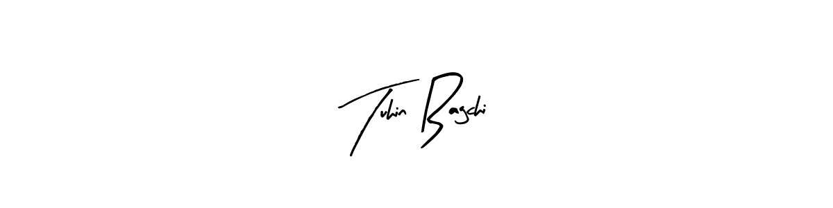 if you are searching for the best signature style for your name Tuhin Bagchi. so please give up your signature search. here we have designed multiple signature styles  using Arty Signature. Tuhin Bagchi signature style 8 images and pictures png