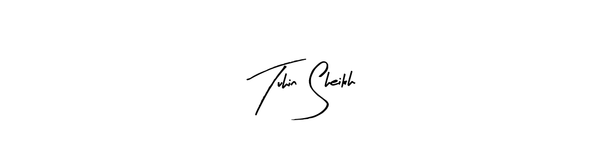 This is the best signature style for the Tuhin Sheikh name. Also you like these signature font (Arty Signature). Mix name signature. Tuhin Sheikh signature style 8 images and pictures png