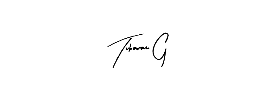 How to make Tukaram G signature? Arty Signature is a professional autograph style. Create handwritten signature for Tukaram G name. Tukaram G signature style 8 images and pictures png