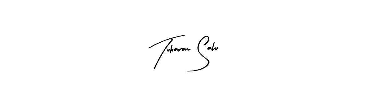 How to make Tukaram Sahu name signature. Use Arty Signature style for creating short signs online. This is the latest handwritten sign. Tukaram Sahu signature style 8 images and pictures png