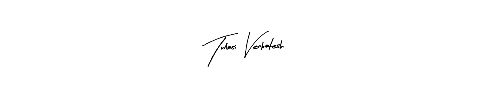 Use a signature maker to create a handwritten signature online. With this signature software, you can design (Arty Signature) your own signature for name Tulasi Venkatesh. Tulasi Venkatesh signature style 8 images and pictures png