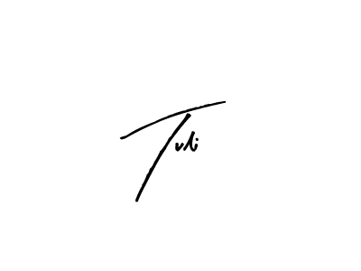 How to make Tuli signature? Arty Signature is a professional autograph style. Create handwritten signature for Tuli name. Tuli signature style 8 images and pictures png