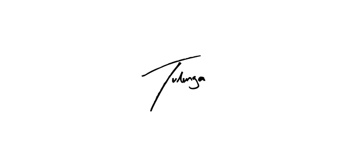 Use a signature maker to create a handwritten signature online. With this signature software, you can design (Arty Signature) your own signature for name Tulunga. Tulunga signature style 8 images and pictures png