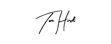 Quickly download Tum Hindi name signature in high-resolution PNG using Arty Signature style. Ready to insert into PDFs and online applications. Tum Hindi signature style 8 images and pictures png