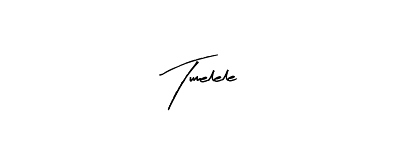 Arty Signature is a professional signature style that is perfect for those who want to add a touch of class to their signature. It is also a great choice for those who want to make their signature more unique. Get Tumelele name to fancy signature for free. Tumelele signature style 8 images and pictures png