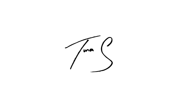 Use a signature maker to create a handwritten signature online. With this signature software, you can design (Arty Signature) your own signature for name Tuna S. Tuna S signature style 8 images and pictures png