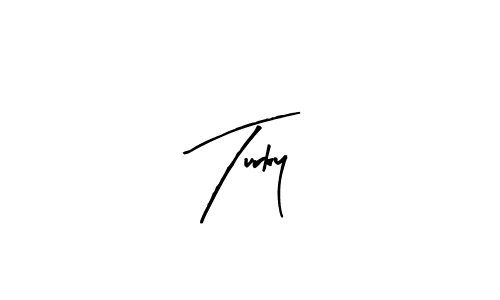 Design your own signature with our free online signature maker. With this signature software, you can create a handwritten (Arty Signature) signature for name Turky. Turky signature style 8 images and pictures png