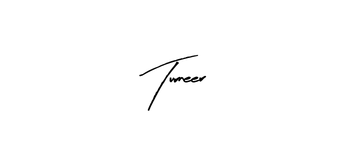 How to make Turneer name signature. Use Arty Signature style for creating short signs online. This is the latest handwritten sign. Turneer signature style 8 images and pictures png