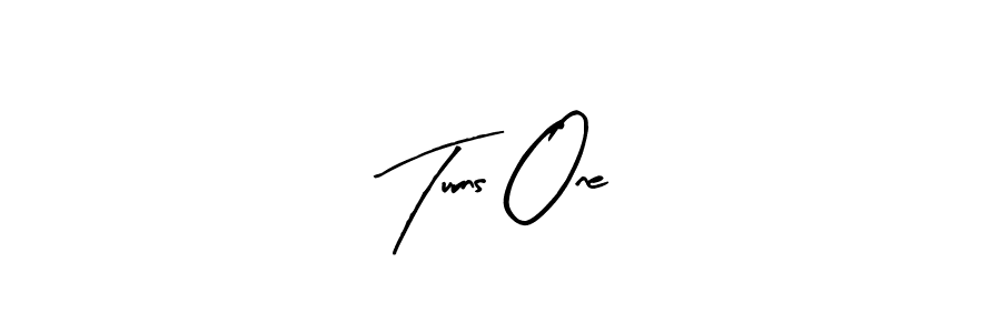 How to Draw Turns One signature style? Arty Signature is a latest design signature styles for name Turns One. Turns One signature style 8 images and pictures png