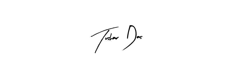 Create a beautiful signature design for name Tushar Das. With this signature (Arty Signature) fonts, you can make a handwritten signature for free. Tushar Das signature style 8 images and pictures png