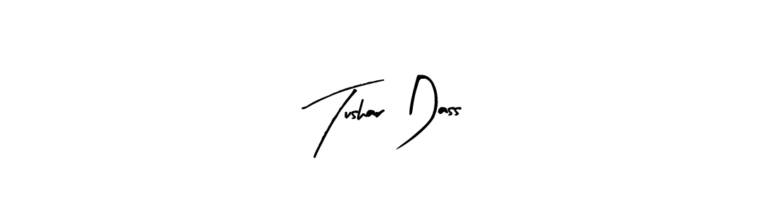 Make a beautiful signature design for name Tushar Dass. Use this online signature maker to create a handwritten signature for free. Tushar Dass signature style 8 images and pictures png