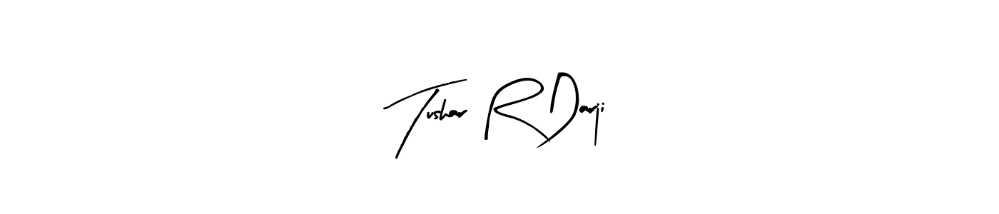 Best and Professional Signature Style for Tushar R Darji. Arty Signature Best Signature Style Collection. Tushar R Darji signature style 8 images and pictures png