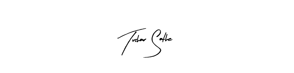 Here are the top 10 professional signature styles for the name Tushar Sathe. These are the best autograph styles you can use for your name. Tushar Sathe signature style 8 images and pictures png