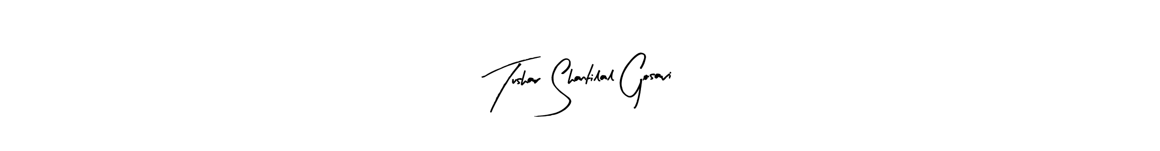 How to Draw Tushar Shantilal Gosavi signature style? Arty Signature is a latest design signature styles for name Tushar Shantilal Gosavi. Tushar Shantilal Gosavi signature style 8 images and pictures png