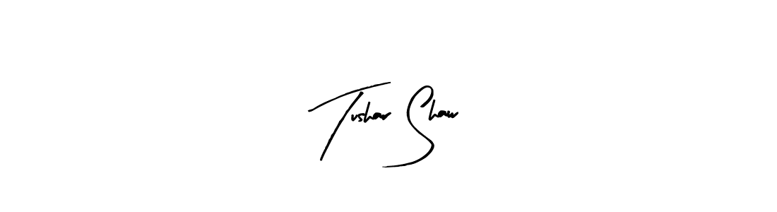 if you are searching for the best signature style for your name Tushar Shaw. so please give up your signature search. here we have designed multiple signature styles  using Arty Signature. Tushar Shaw signature style 8 images and pictures png