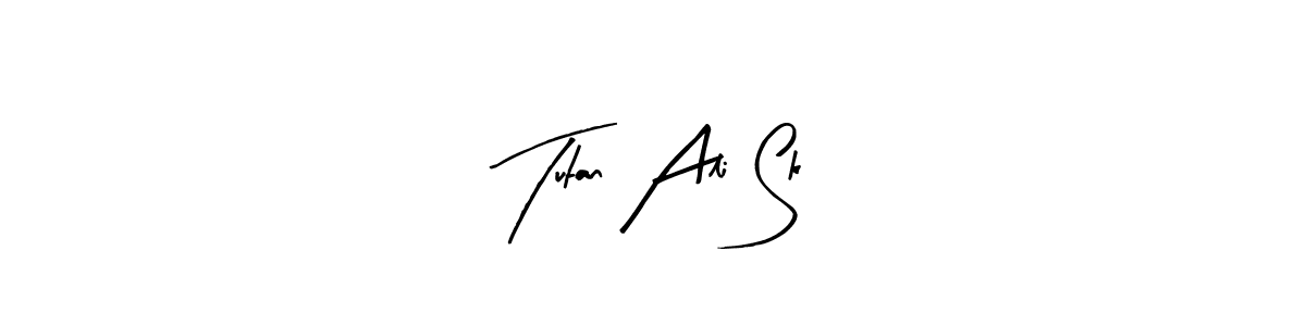 Make a beautiful signature design for name Tutan Ali Sk. Use this online signature maker to create a handwritten signature for free. Tutan Ali Sk signature style 8 images and pictures png