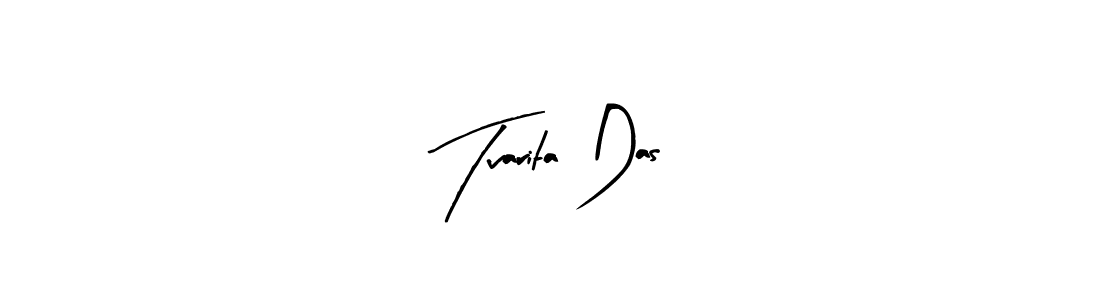 The best way (Arty Signature) to make a short signature is to pick only two or three words in your name. The name Tvarita Das include a total of six letters. For converting this name. Tvarita Das signature style 8 images and pictures png