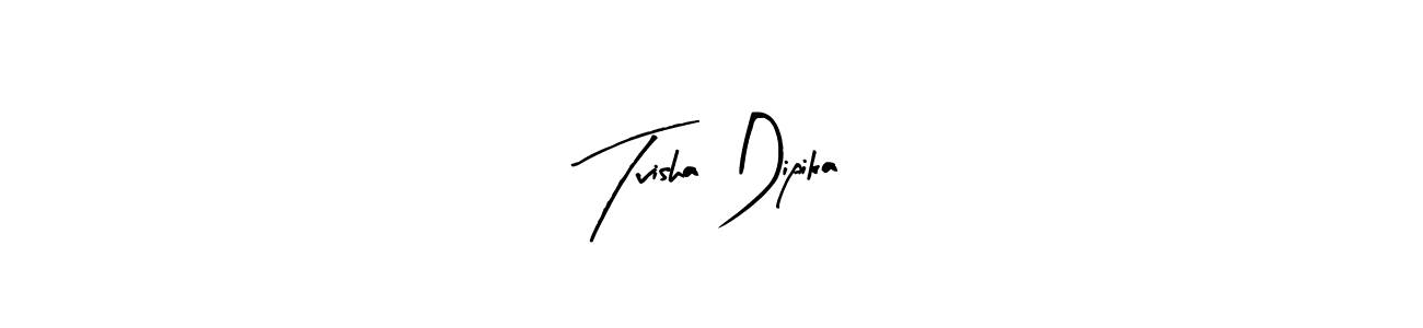 Also You can easily find your signature by using the search form. We will create Tvisha Dipika name handwritten signature images for you free of cost using Arty Signature sign style. Tvisha Dipika signature style 8 images and pictures png
