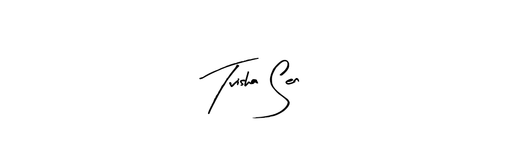 The best way (Arty Signature) to make a short signature is to pick only two or three words in your name. The name Tvisha Sen include a total of six letters. For converting this name. Tvisha Sen signature style 8 images and pictures png