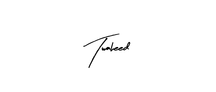 How to Draw Twaheed signature style? Arty Signature is a latest design signature styles for name Twaheed. Twaheed signature style 8 images and pictures png