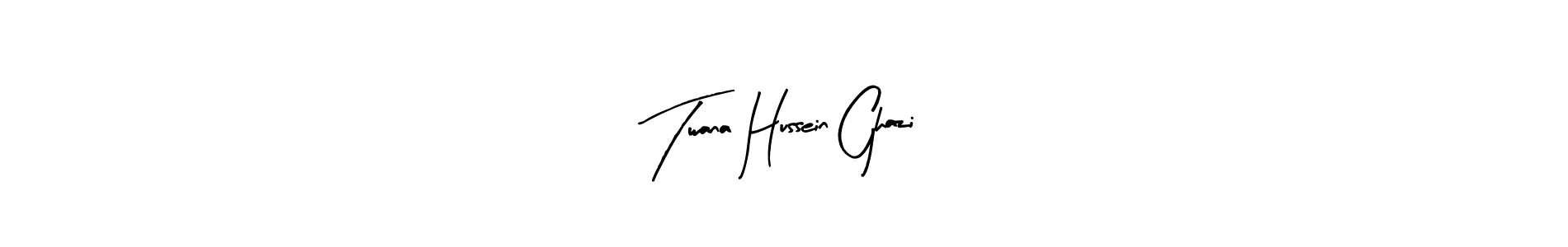 Make a short Twana Hussein Ghazi signature style. Manage your documents anywhere anytime using Arty Signature. Create and add eSignatures, submit forms, share and send files easily. Twana Hussein Ghazi signature style 8 images and pictures png