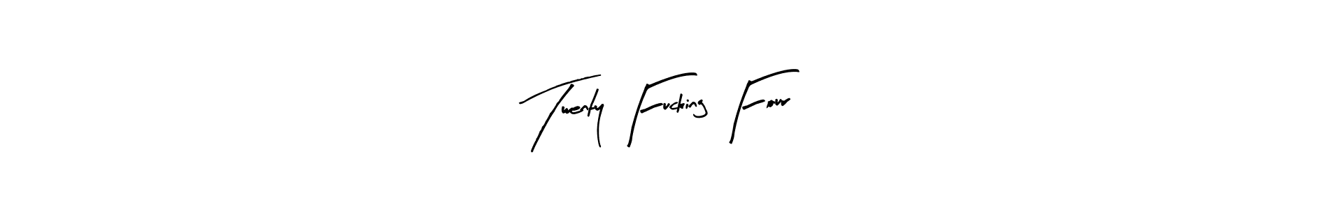 The best way (Arty Signature) to make a short signature is to pick only two or three words in your name. The name Twenty Fucking Four include a total of six letters. For converting this name. Twenty Fucking Four signature style 8 images and pictures png