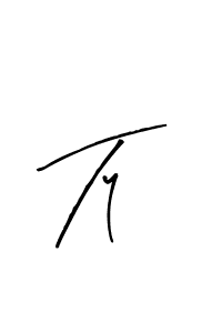 How to make Ty signature? Arty Signature is a professional autograph style. Create handwritten signature for Ty name. Ty signature style 8 images and pictures png