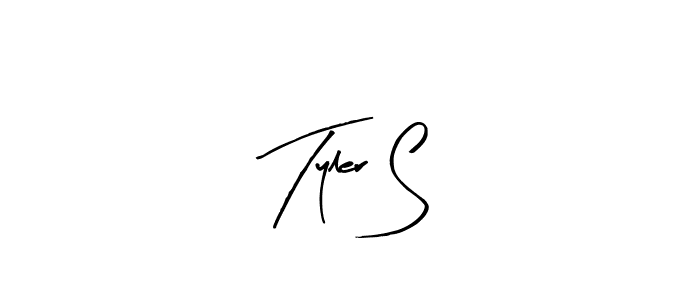 It looks lik you need a new signature style for name Tyler S. Design unique handwritten (Arty Signature) signature with our free signature maker in just a few clicks. Tyler S signature style 8 images and pictures png