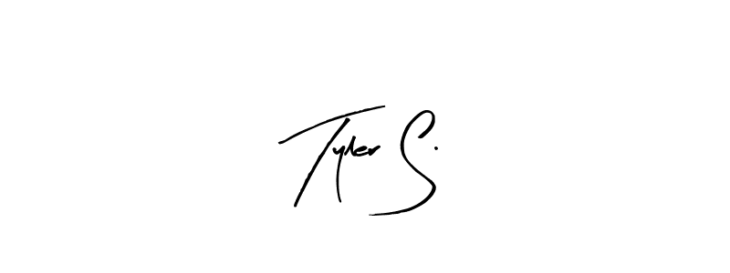 Also You can easily find your signature by using the search form. We will create Tyler S. name handwritten signature images for you free of cost using Arty Signature sign style. Tyler S. signature style 8 images and pictures png