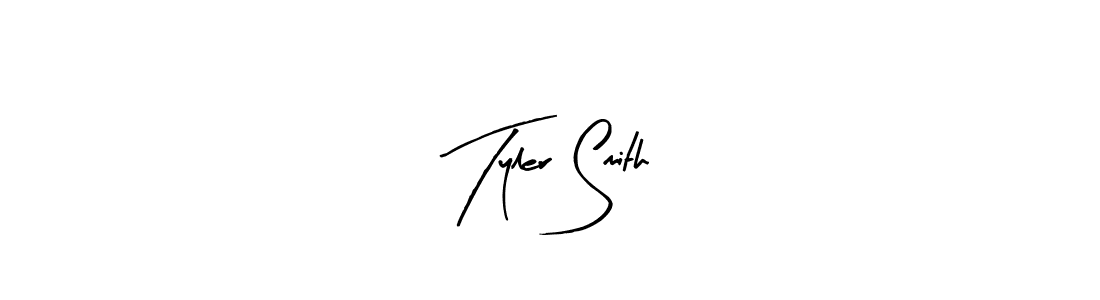 Create a beautiful signature design for name Tyler Smith. With this signature (Arty Signature) fonts, you can make a handwritten signature for free. Tyler Smith signature style 8 images and pictures png