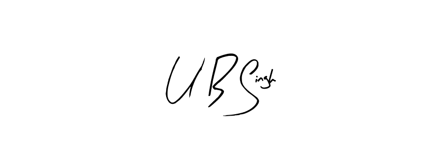 How to Draw U B Singh signature style? Arty Signature is a latest design signature styles for name U B Singh. U B Singh signature style 8 images and pictures png