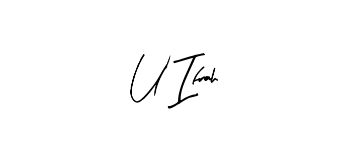 Here are the top 10 professional signature styles for the name U Ifrah. These are the best autograph styles you can use for your name. U Ifrah signature style 8 images and pictures png