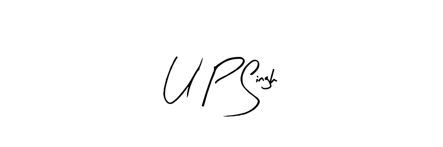 Here are the top 10 professional signature styles for the name U P Singh. These are the best autograph styles you can use for your name. U P Singh signature style 8 images and pictures png