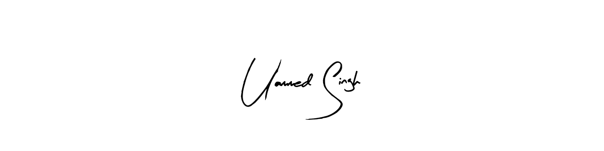 The best way (Arty Signature) to make a short signature is to pick only two or three words in your name. The name Uammed Singh include a total of six letters. For converting this name. Uammed Singh signature style 8 images and pictures png