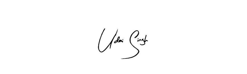 Arty Signature is a professional signature style that is perfect for those who want to add a touch of class to their signature. It is also a great choice for those who want to make their signature more unique. Get Udai Singh name to fancy signature for free. Udai Singh signature style 8 images and pictures png