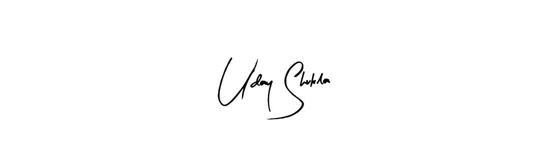 How to make Uday Shukla name signature. Use Arty Signature style for creating short signs online. This is the latest handwritten sign. Uday Shukla signature style 8 images and pictures png