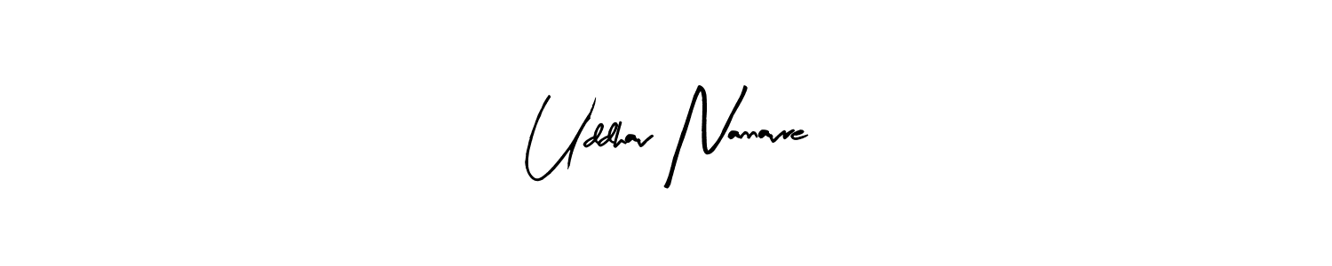 Also we have Uddhav Nannavre name is the best signature style. Create professional handwritten signature collection using Arty Signature autograph style. Uddhav Nannavre signature style 8 images and pictures png