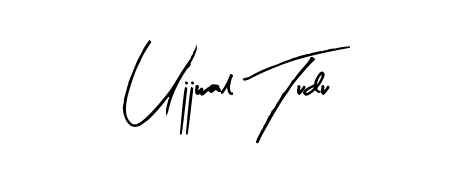 How to Draw Ujjwal Tudu signature style? Arty Signature is a latest design signature styles for name Ujjwal Tudu. Ujjwal Tudu signature style 8 images and pictures png