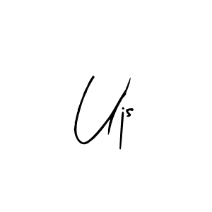 You should practise on your own different ways (Arty Signature) to write your name (Ujs) in signature. don't let someone else do it for you. Ujs signature style 8 images and pictures png