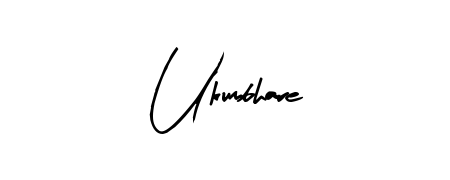 You should practise on your own different ways (Arty Signature) to write your name (Ukumbhare) in signature. Don't let someone else do it for you. Ukumbhare signature style 8 images and pictures png
